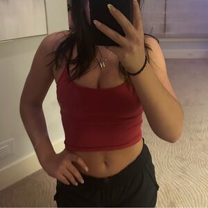 american eagle cropped tank